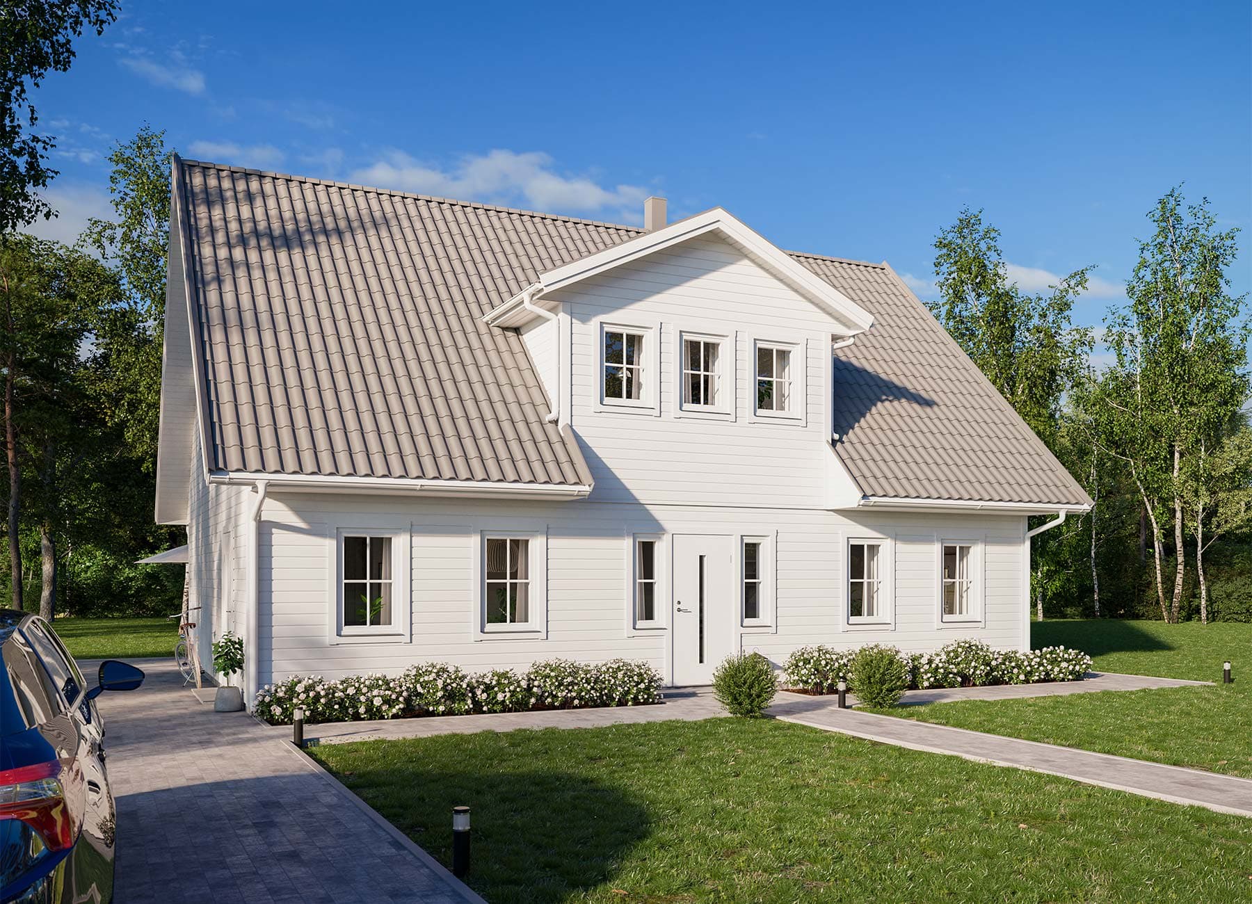 Bild på 1½-planshuset Scandinavia 161