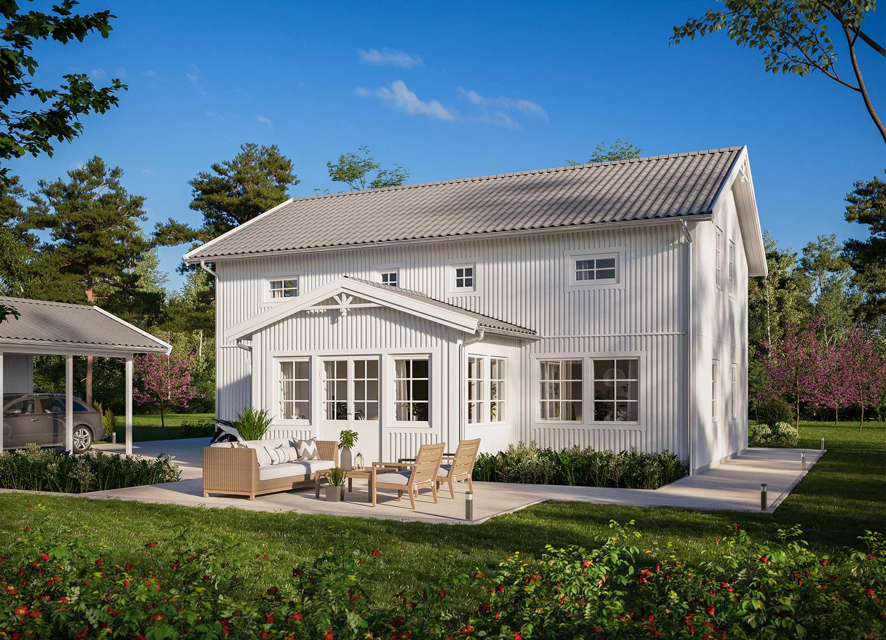 Bild på 2-planshuset Nova 146