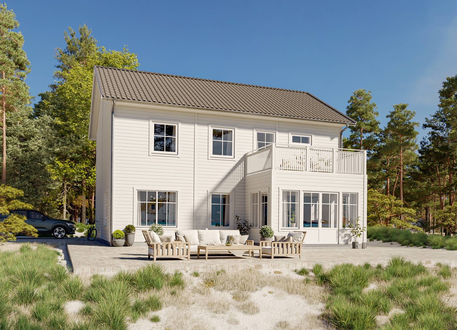 Bild på 2-planshuset Nova 153