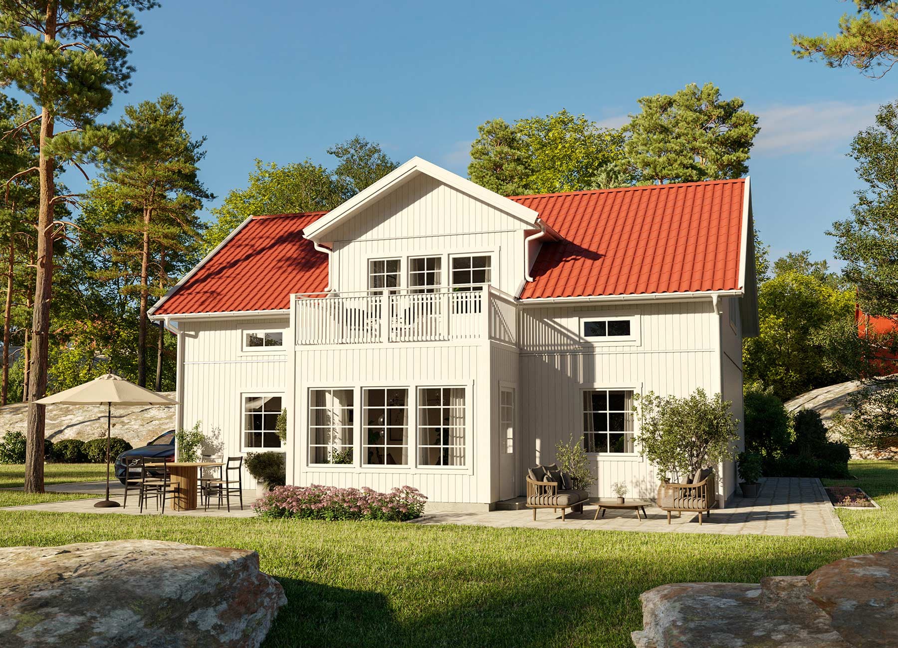 Bild på 2-planshuset Nova 157