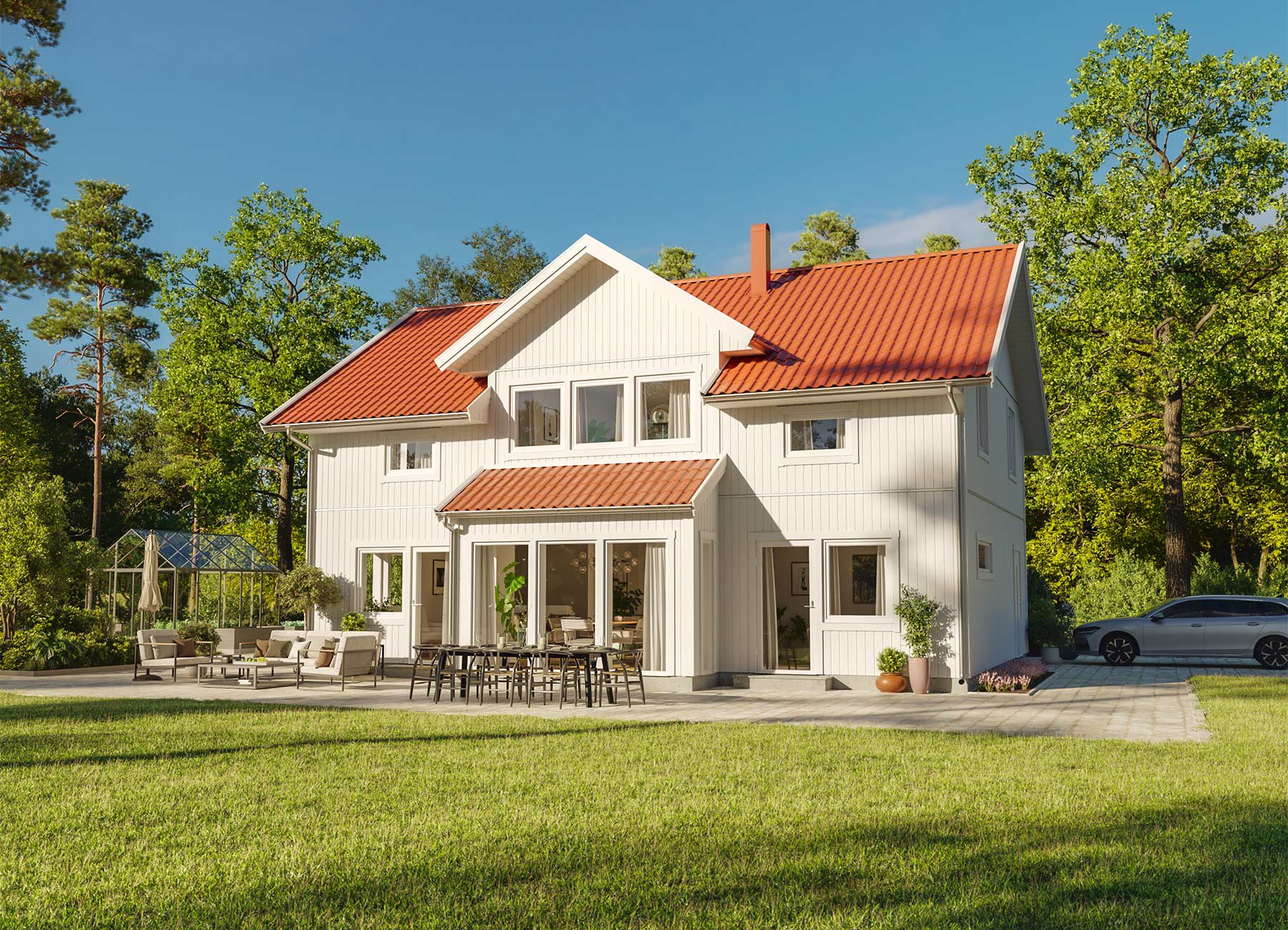 Bild på 2-planshuset Nova 188