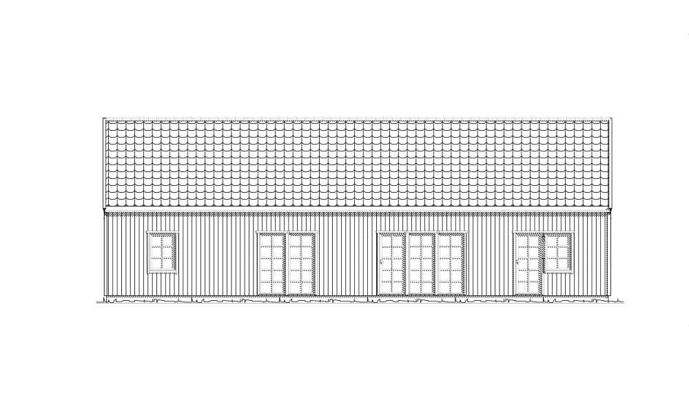 Solrosen smal trädgård (klicka för förstoring)