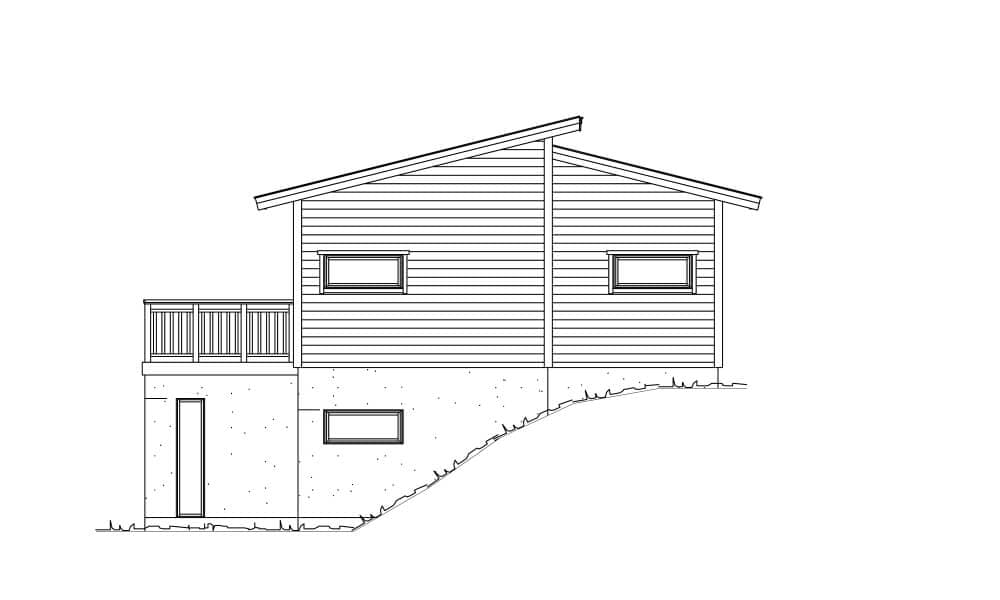 Gavelfasad (klicka för förstoring)