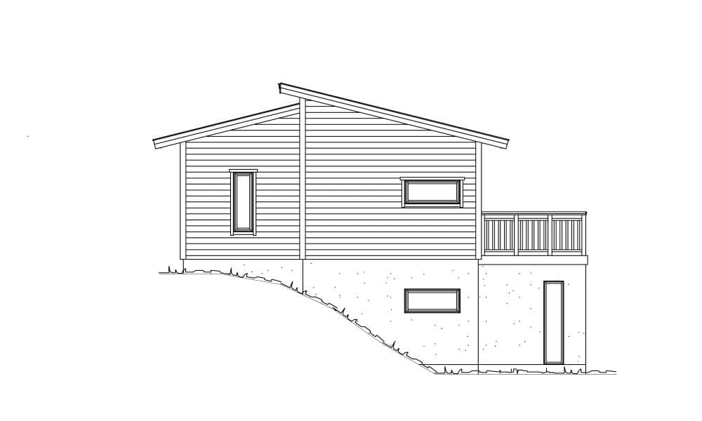 Gavelfasad (klicka för förstoring)