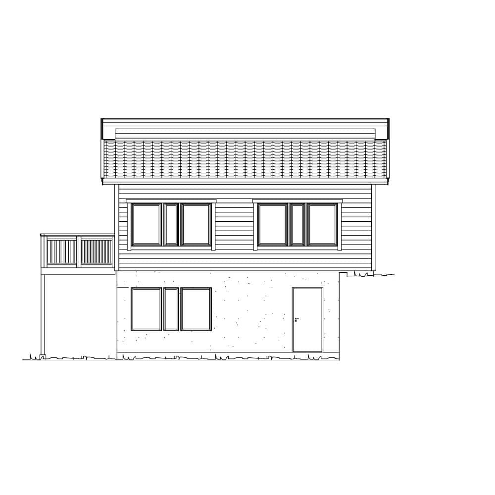 Gavelfasad (klicka för förstoring)