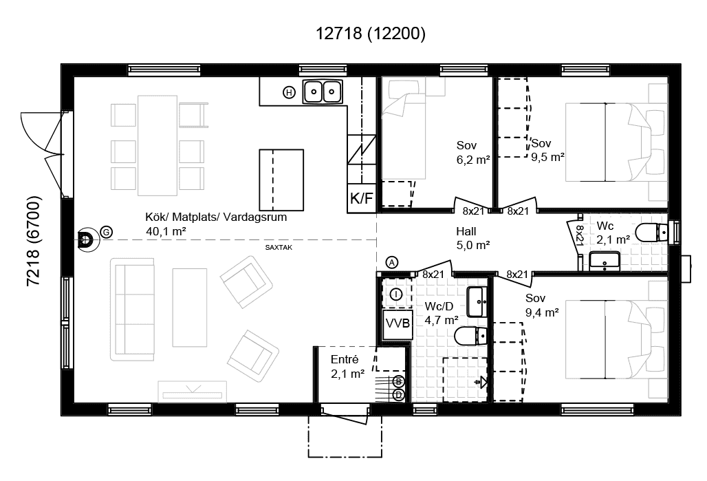 Hallvik 82 planritning 1