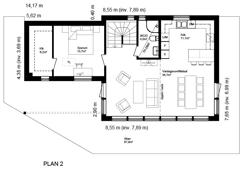 Källvik planritning 2