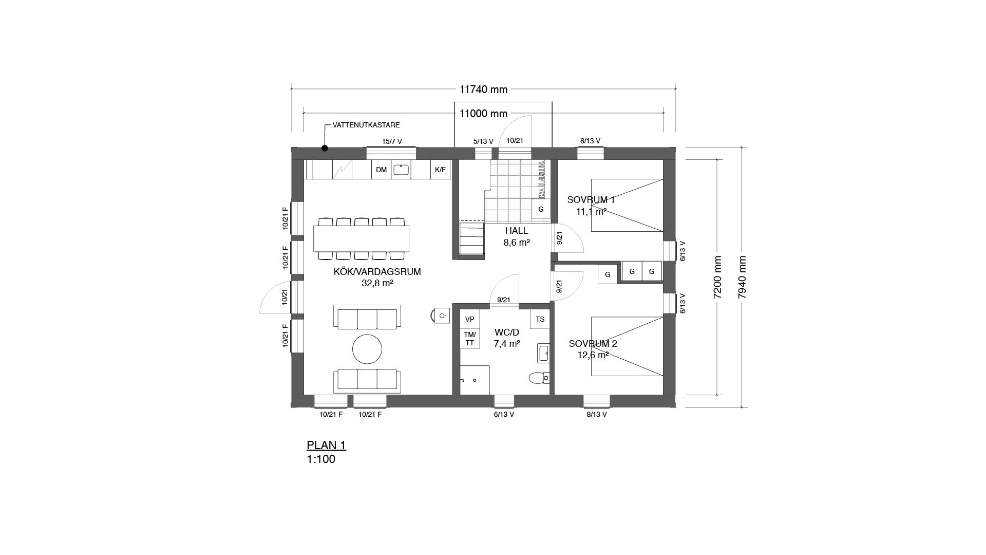 Vargen 80 planritning 1