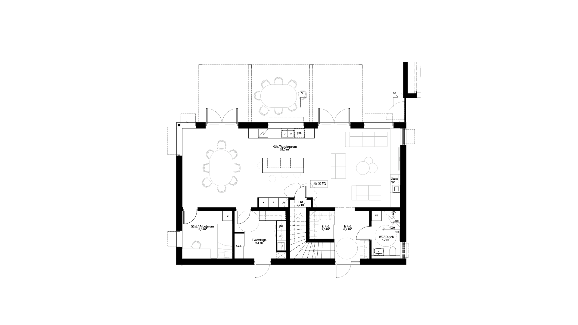 Kviblad 208 planritning 1