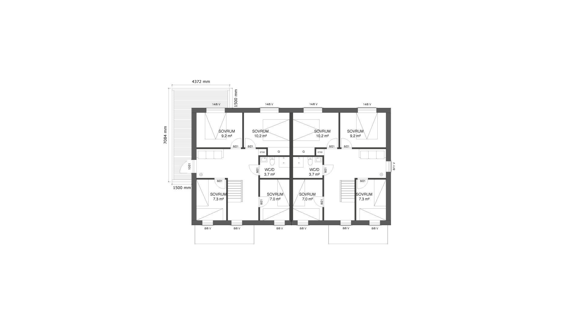 Björnen 227 planritning 1