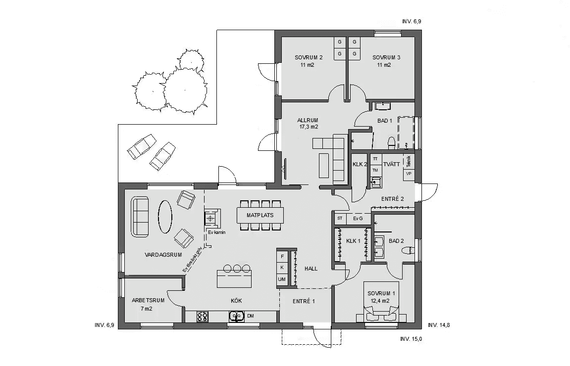 Hus 104 planritning 1