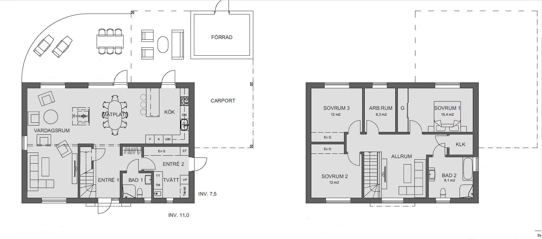 Hus 203 planritning 1