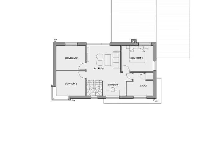 Hus 204 planritning 1