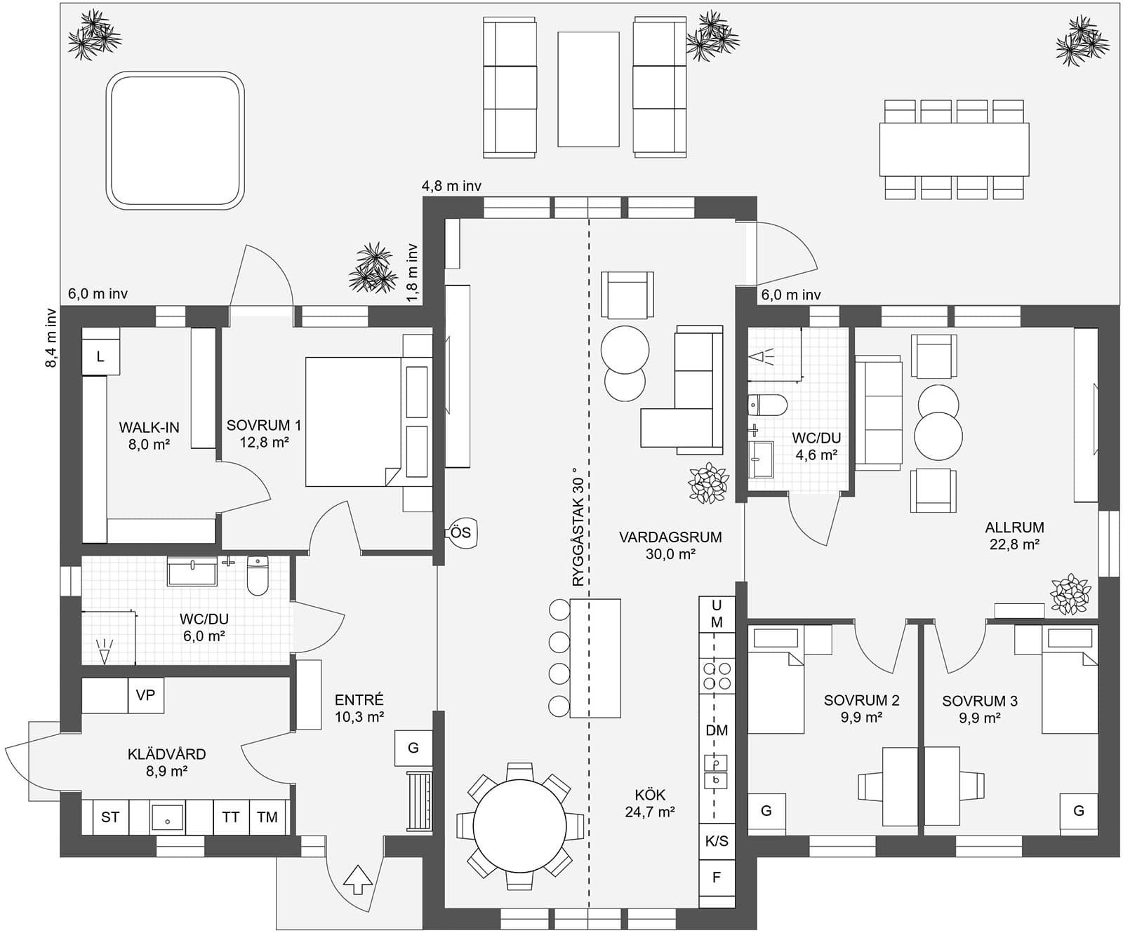 Åsen 156 planritning 1