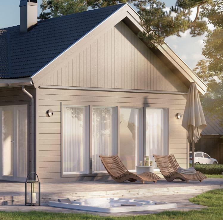 Höga fönster utan spröjs