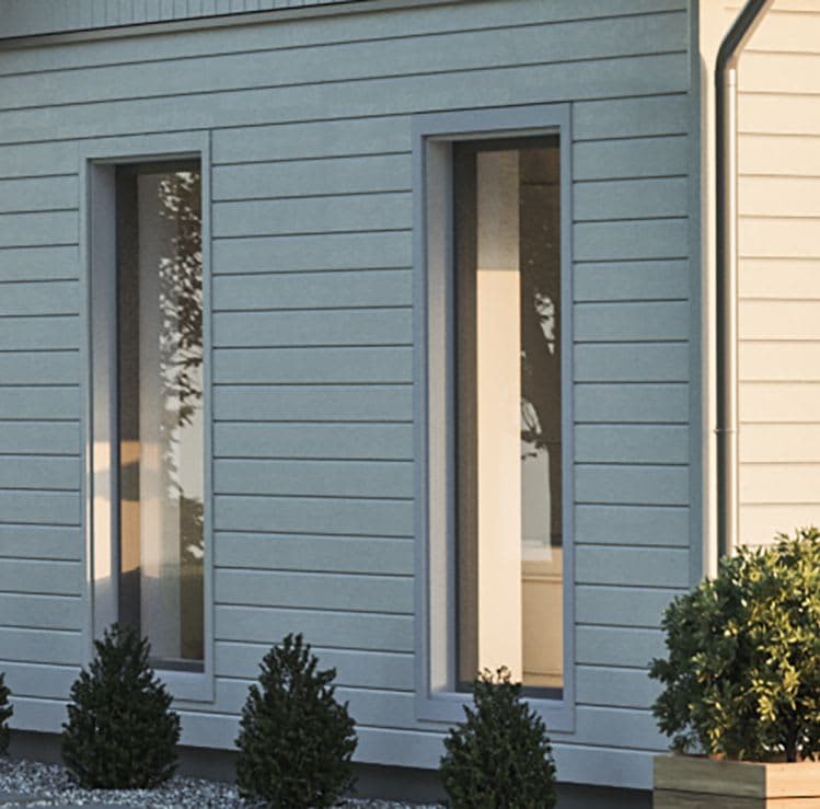 Höga fönster ger ett smakfullt ljusinsläpp