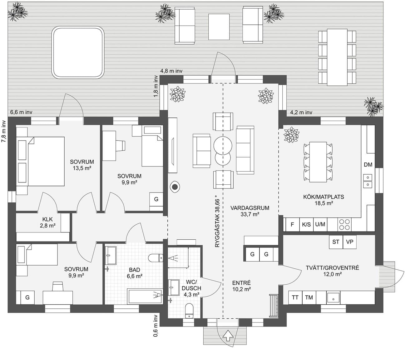 Källan 133 planritning 1