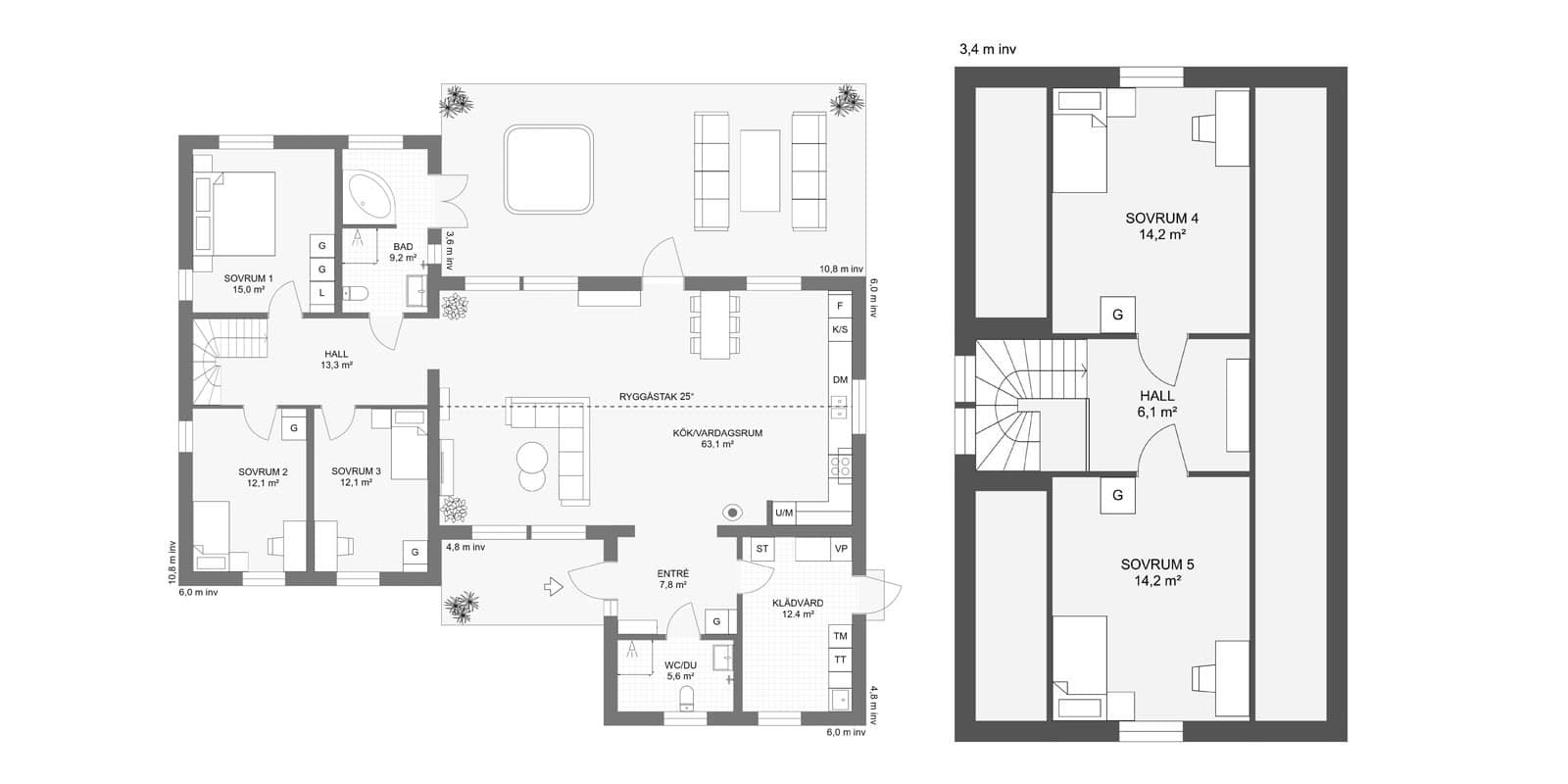 Utsikten 197 planritning 2
