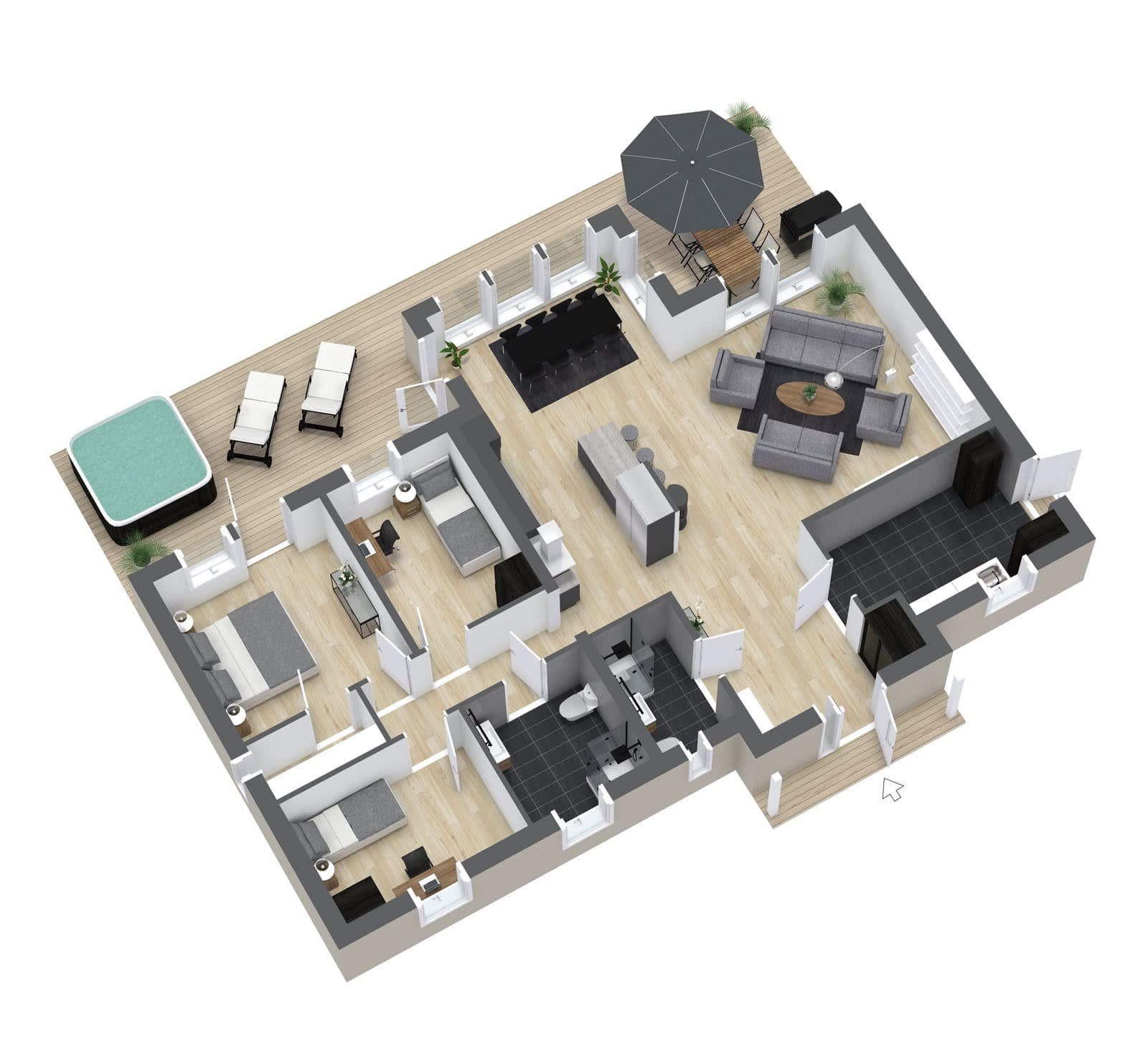 Trend 134 planritning 2