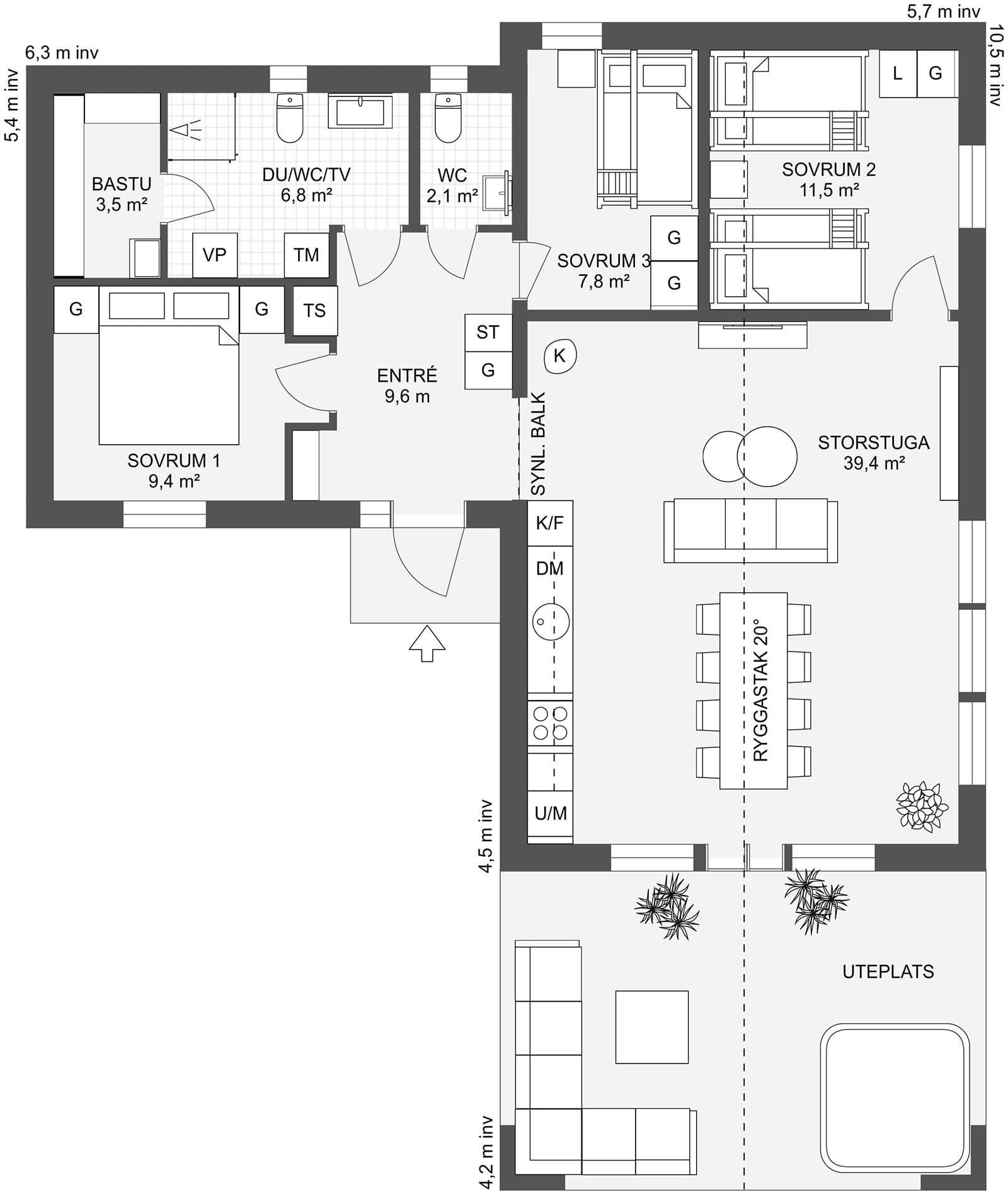 Harmoni 94 planritning 1