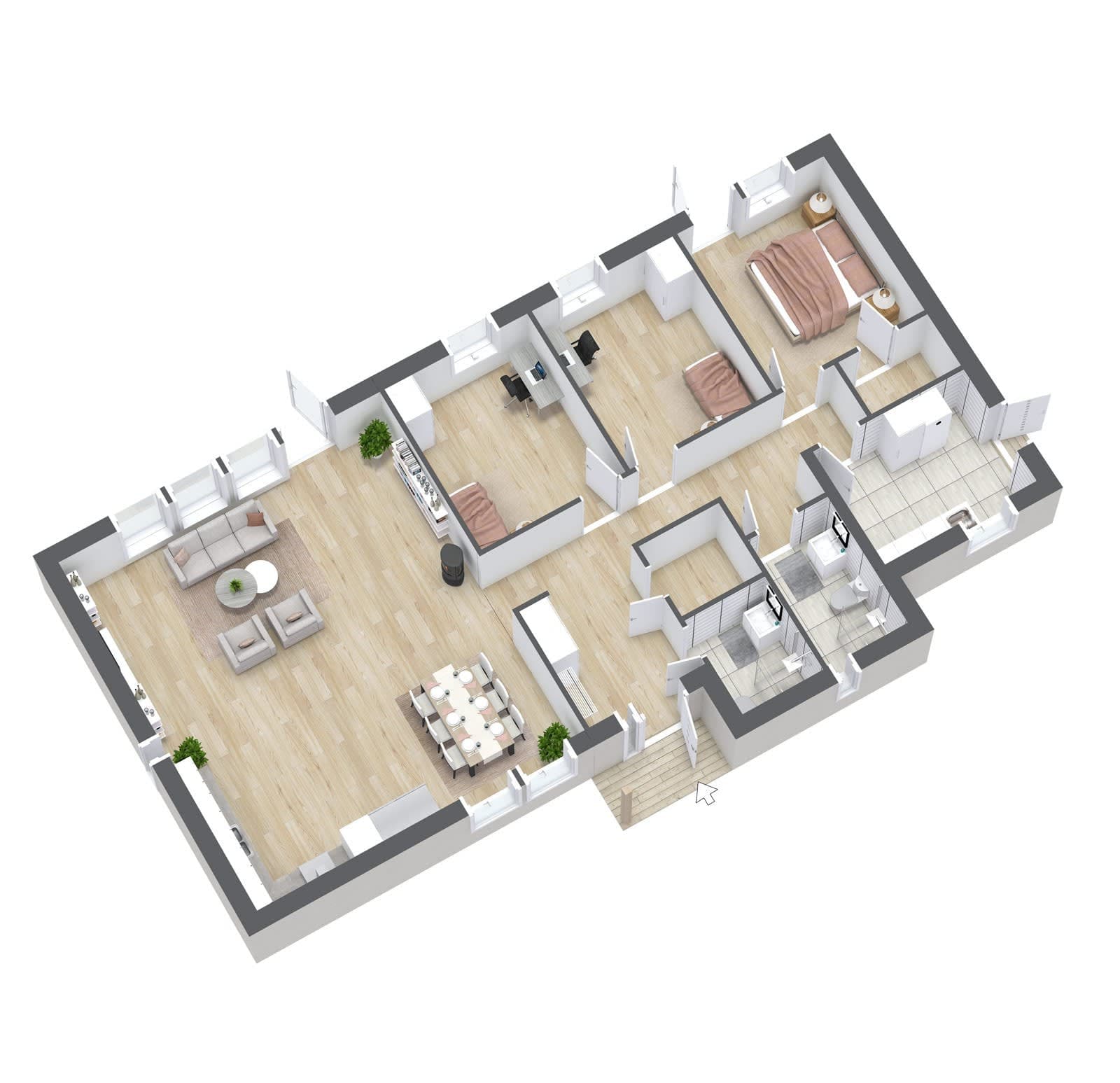 Smultronstället 135 planritning 2