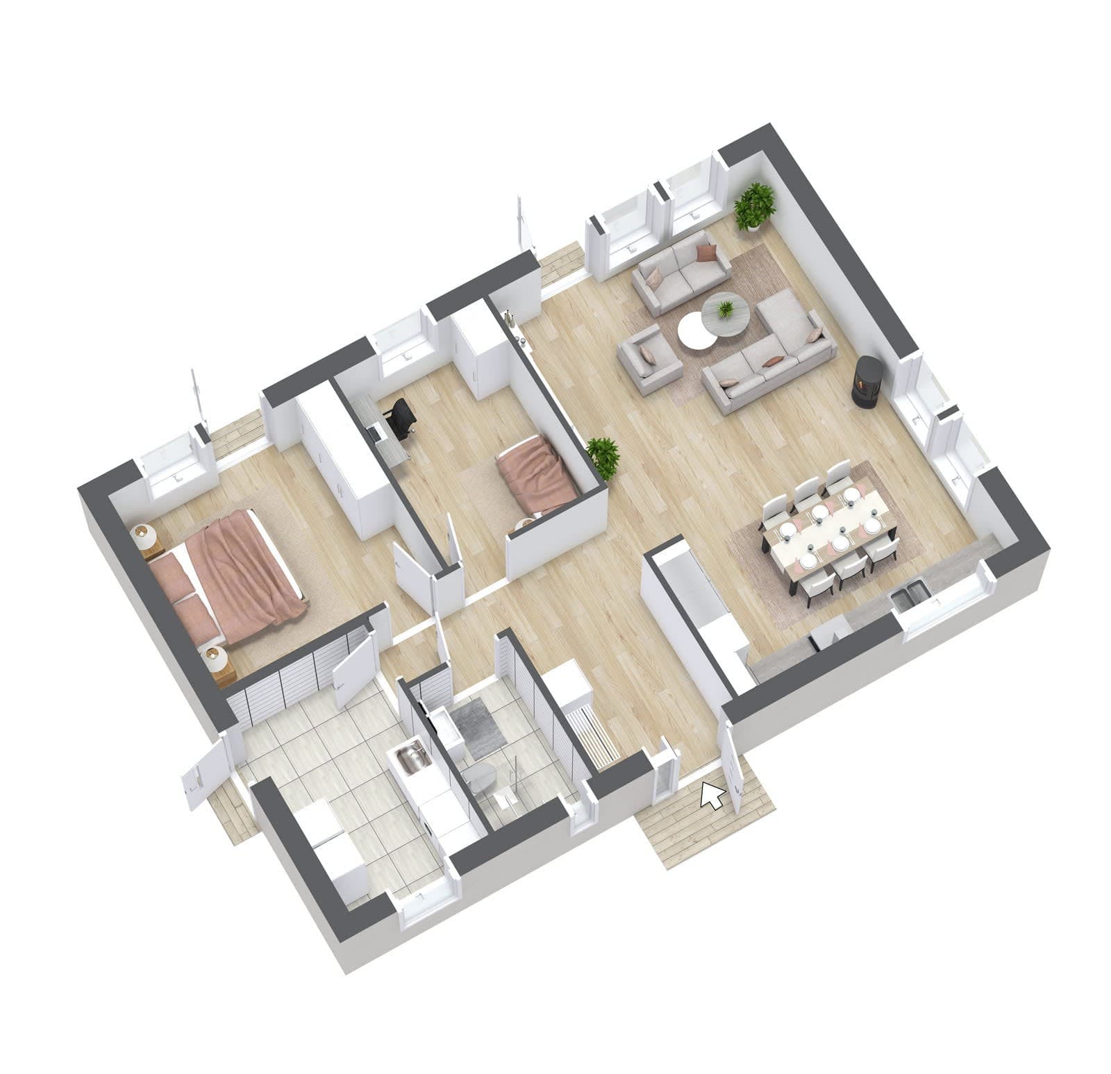 Smultronstället 94 planritning 1