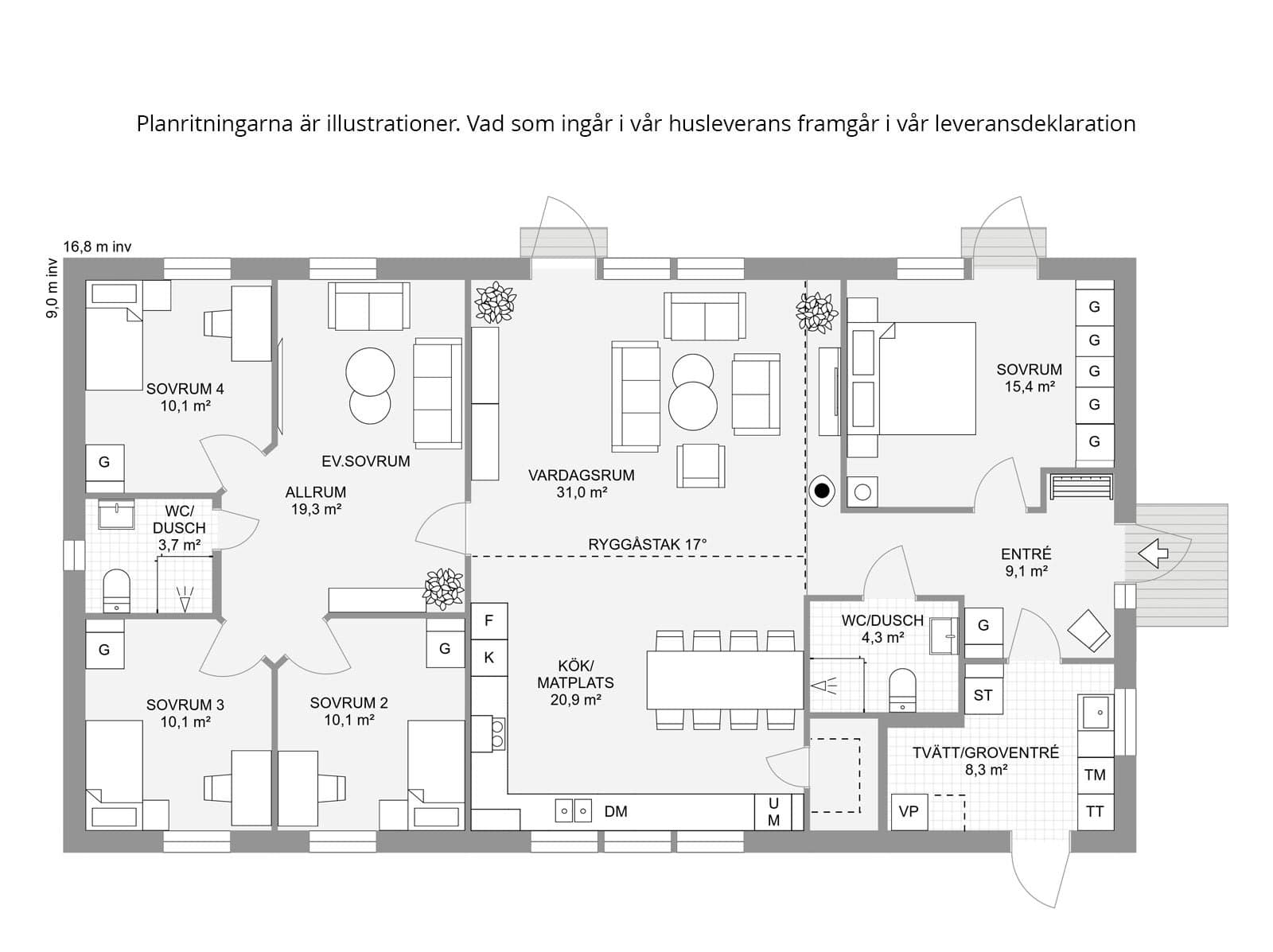Smultronstället 151 planritning 1