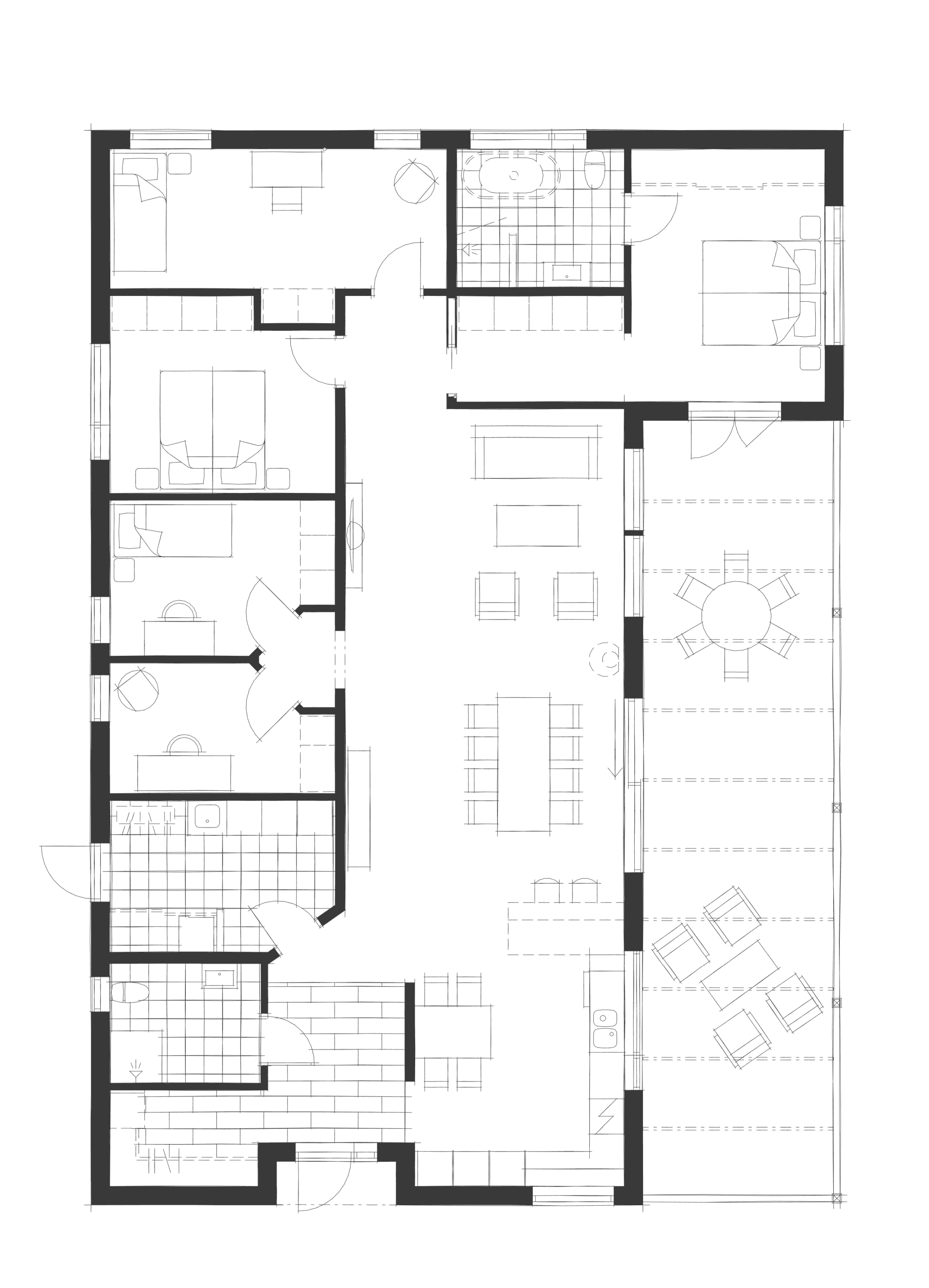 Villa Kriken planritning 1