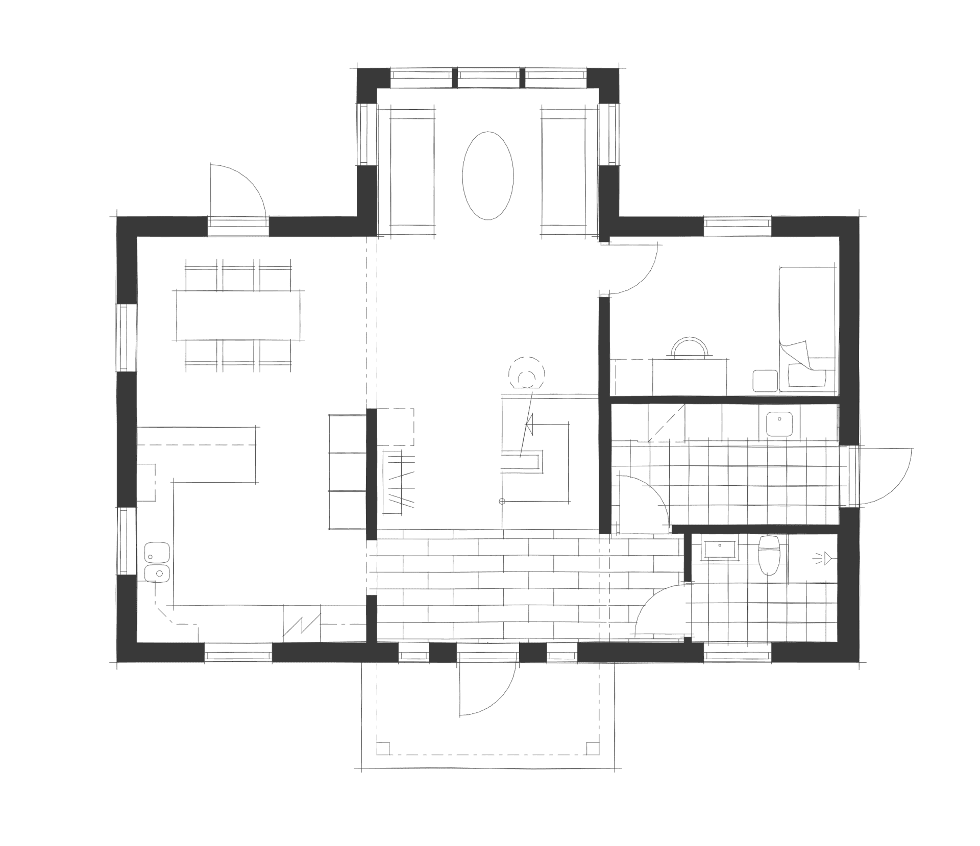 Villa Grindstorp planritning 2