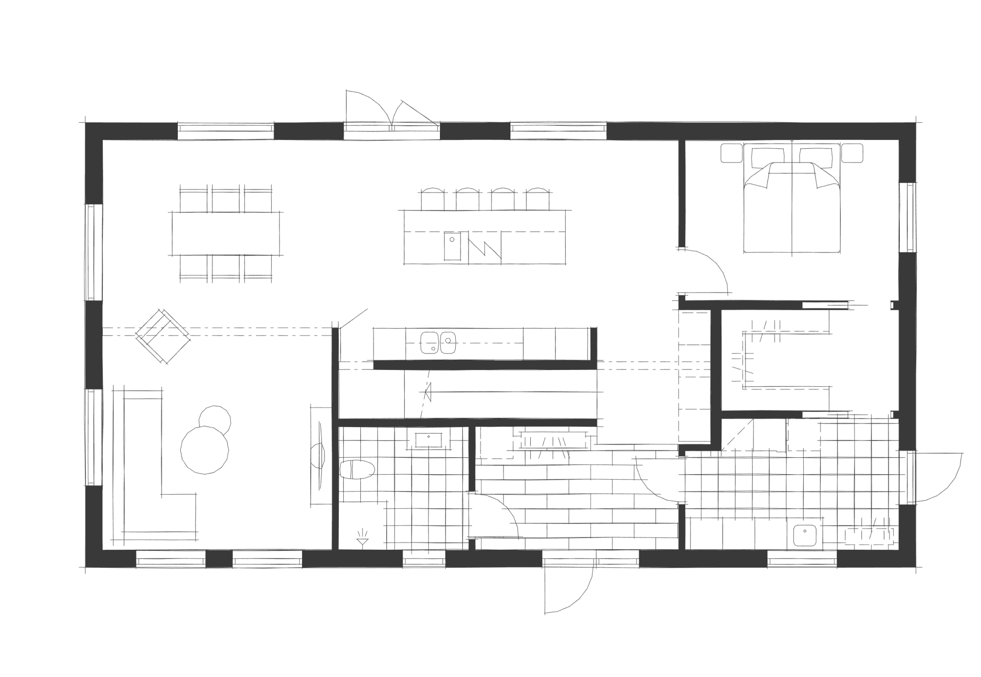 Villa Stocken planritning 2
