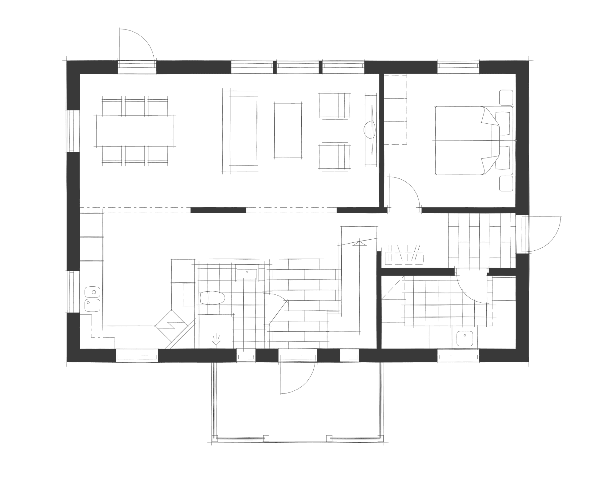 Villa Näset planritning 2