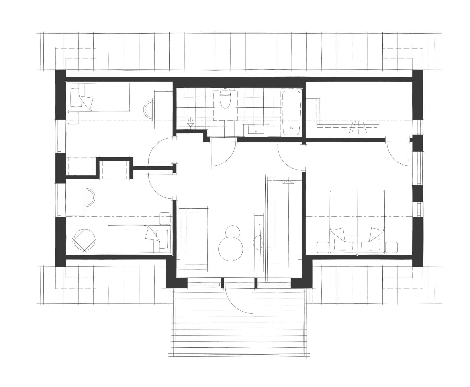Villa Näset planritning 1