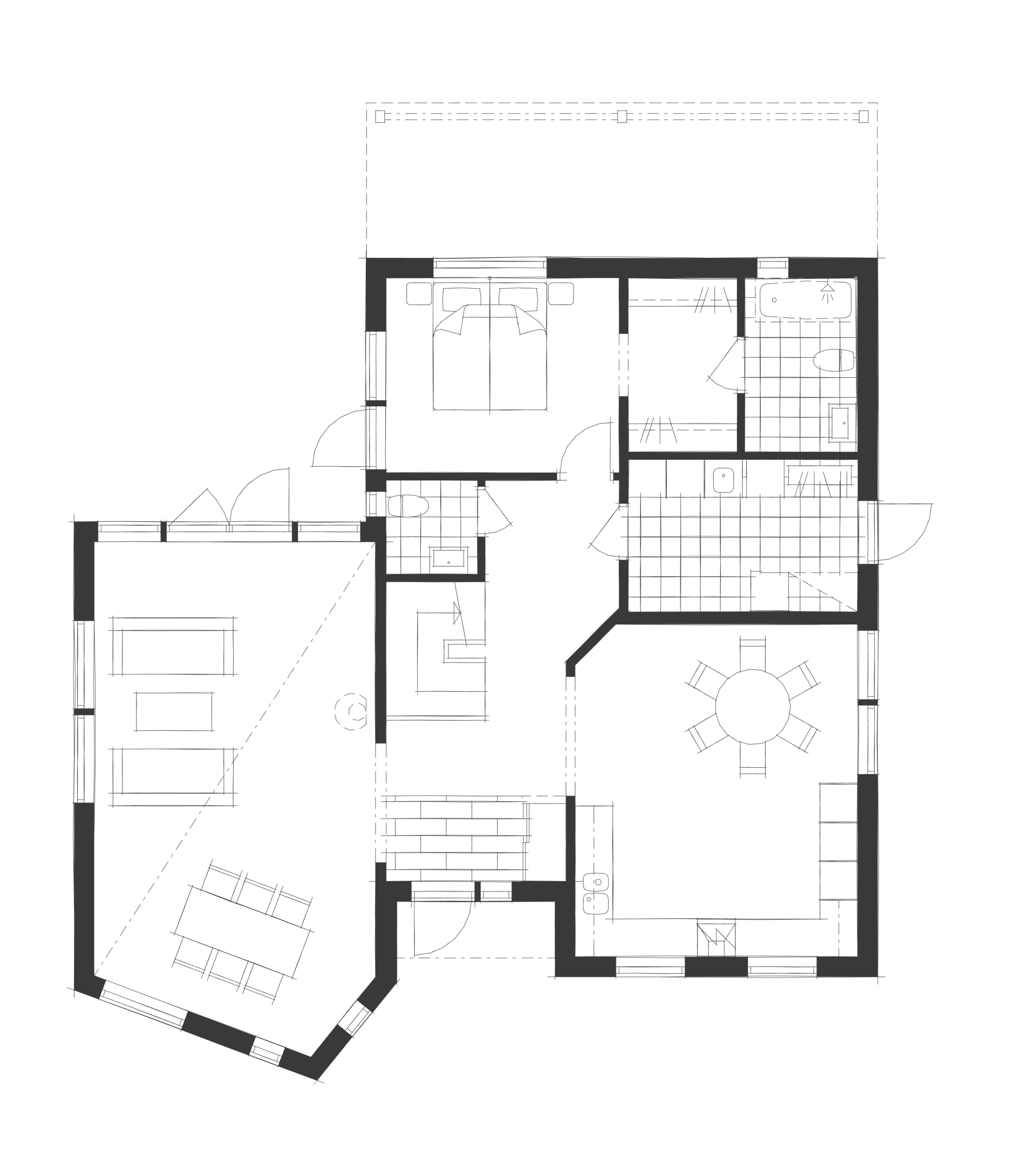 Villa Ljunghusen planritning 1