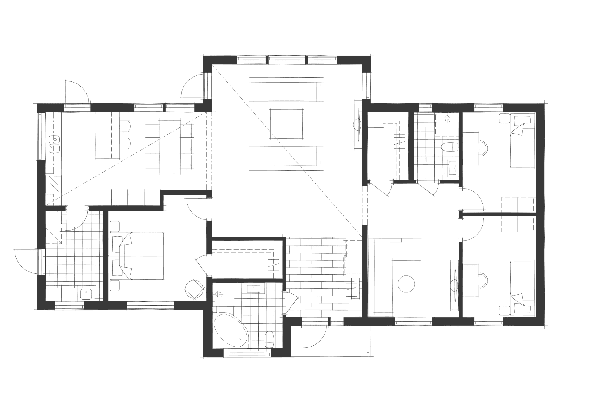 Villa Kämpinge planritning 2