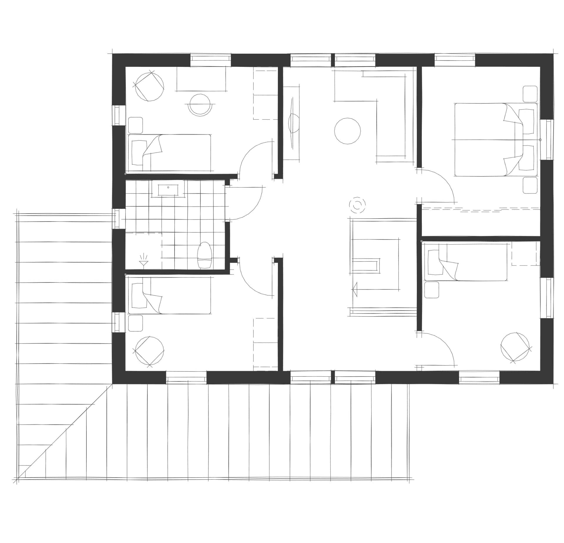 Villa Grimsholm planritning 1