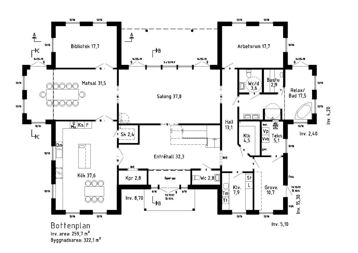 Svaneholm planritning 1