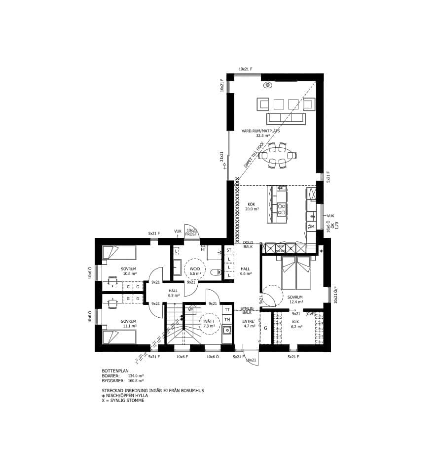 1,5-planshus, Bjärred