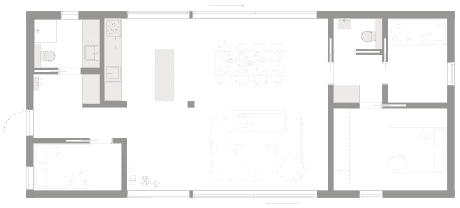 Modern Sommar 100 planritning