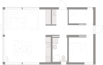 Klassisk Sommar 70 planritning