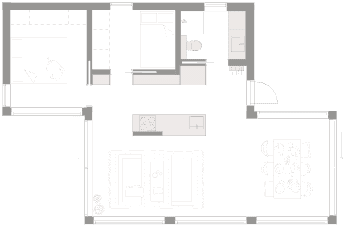 Klassisk Sommar 70 planritning