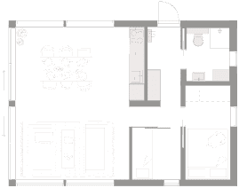 Klassisk Sommar 60 planritning