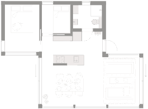 Klassisk Sommar 60 planritning