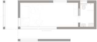 Tidlöst gästhus 30 planritning
