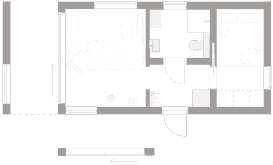 Tidlöst gästhus 30 planritning