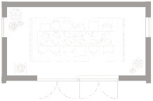 Modernt sovhus 30 planritning