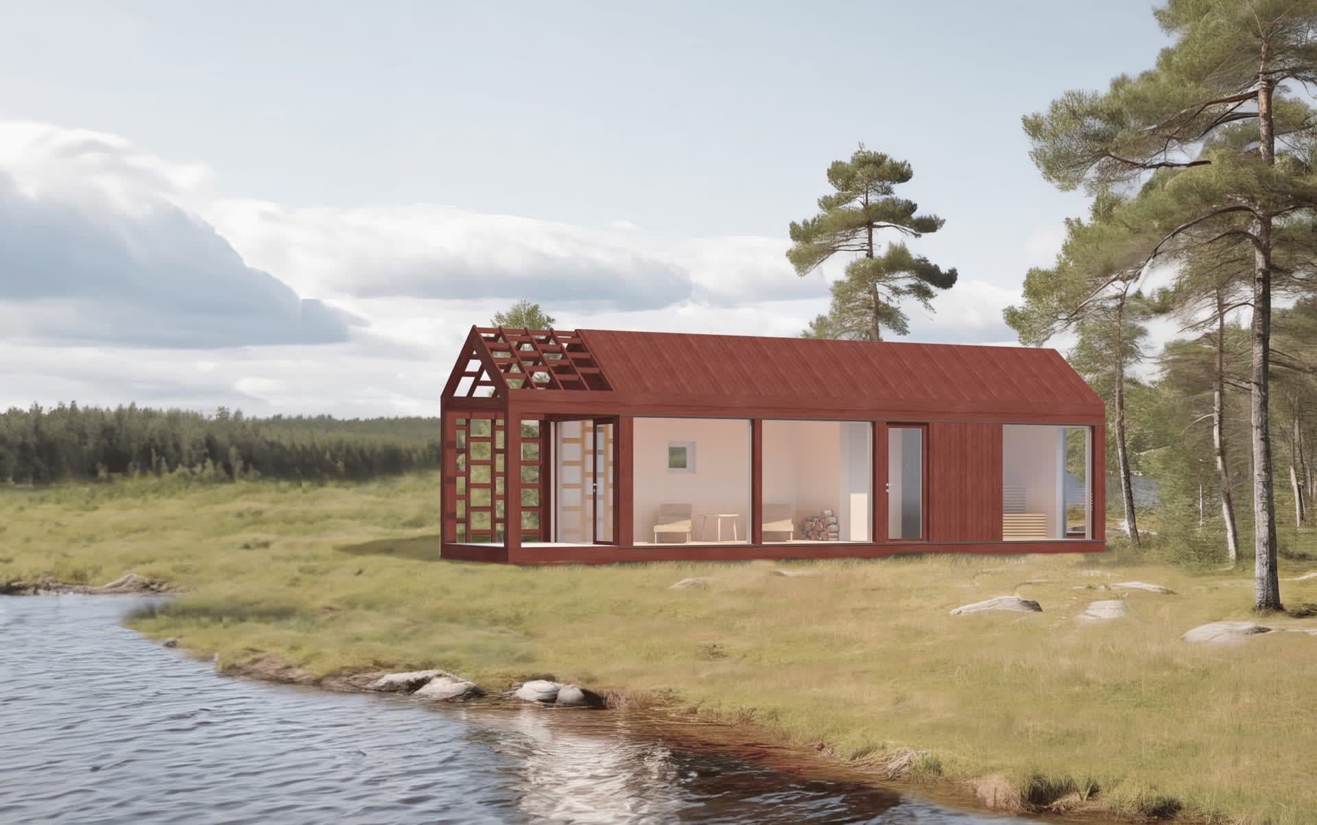 Tidlöst bastuhus 30