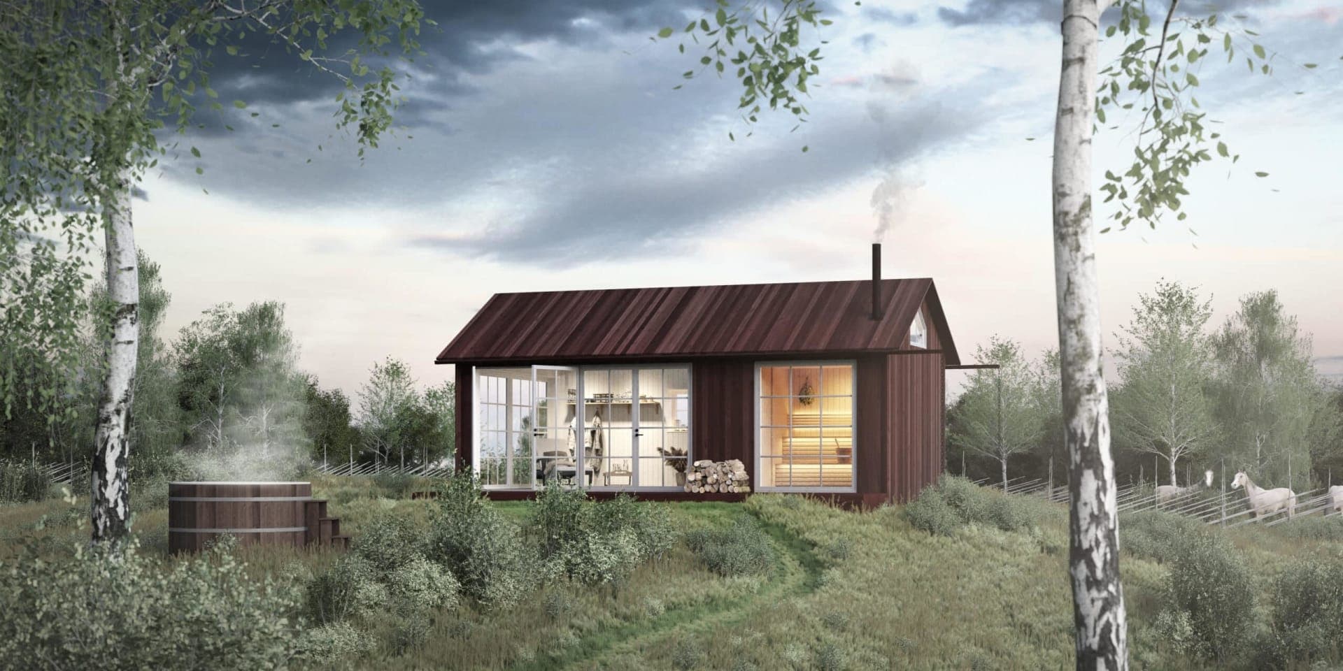 Klassiskt bastuhus 30