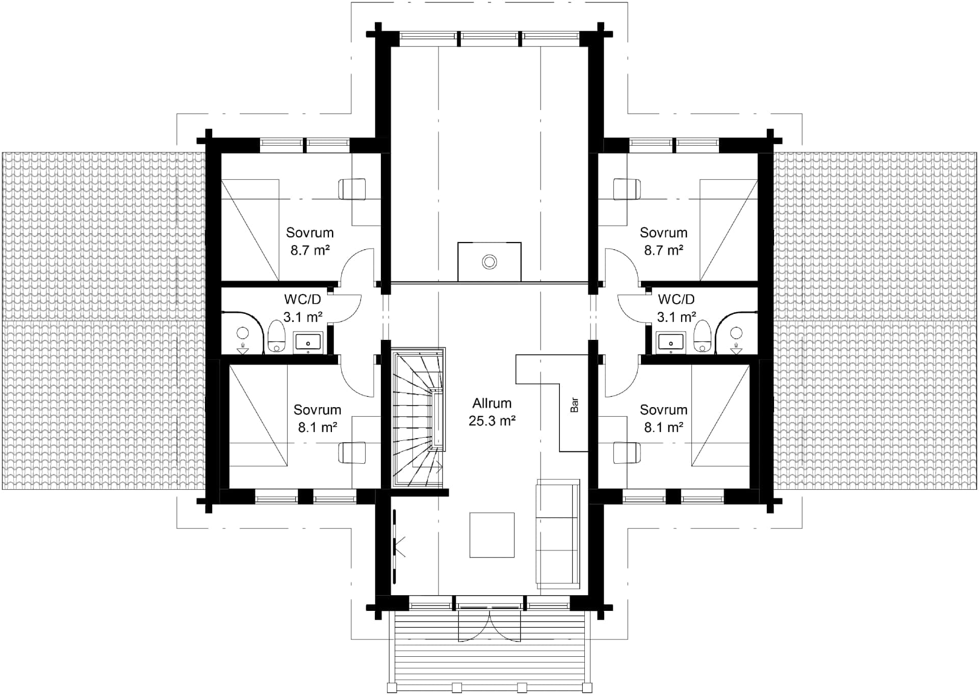 Jaktgården planritning 2