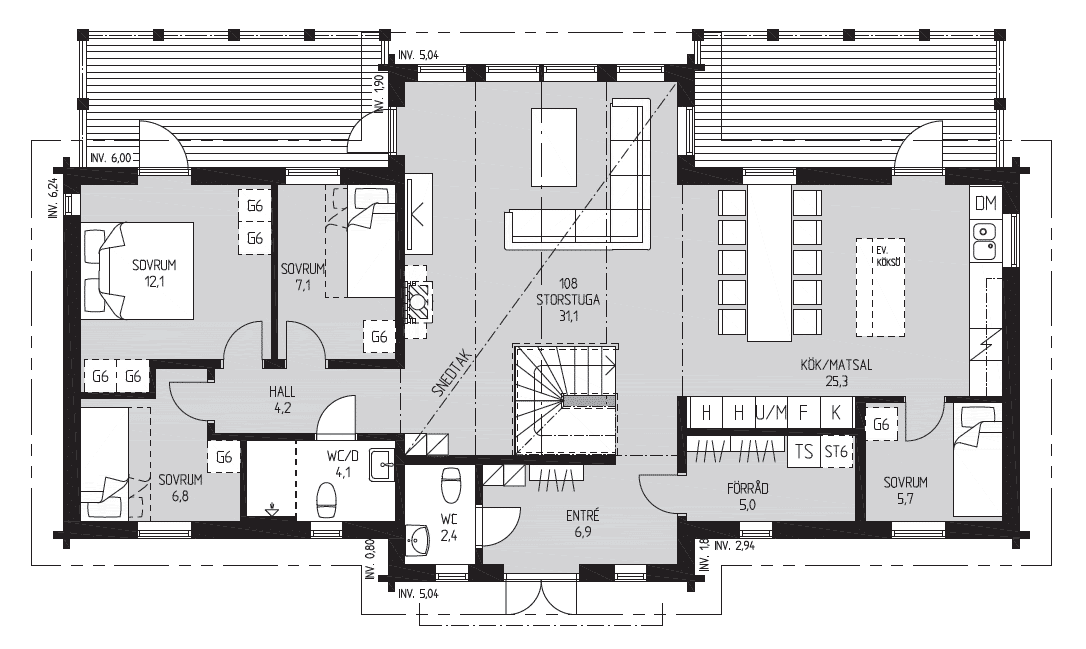 Wikbacken 1 planritning 2