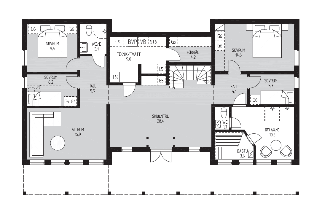 Wikbacken 2 planritning 1